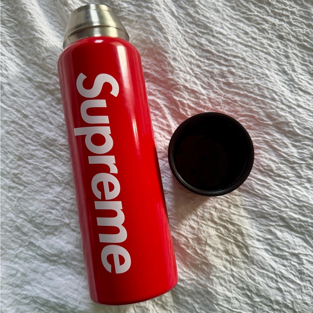Supreme SIGG Red Insulated Bottle with Black Cap